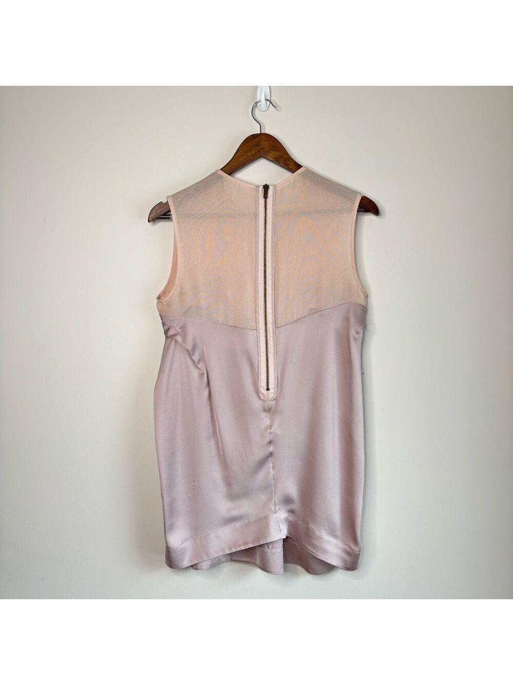 Stella McCartney Silk Blouse Sheer Ribbon Detail - Picture 4 of 9
